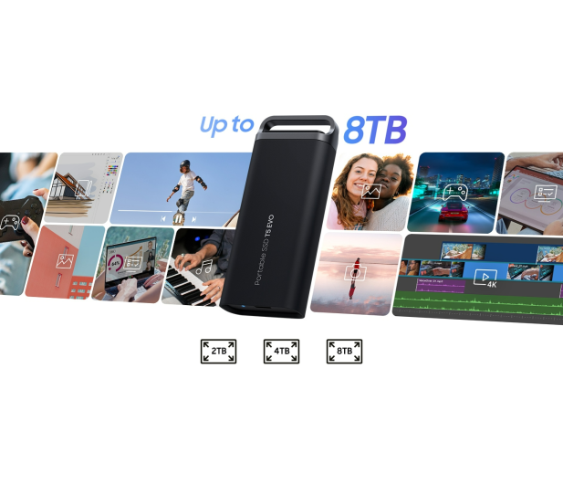 Samsung Portable SSD T5 EVO 2TB USB 3.2 Gen 1 typ C - 1202021 - zdjęcie 8